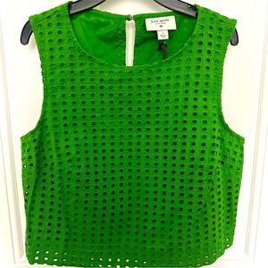 Kate Spade for Target Green Crop Top
